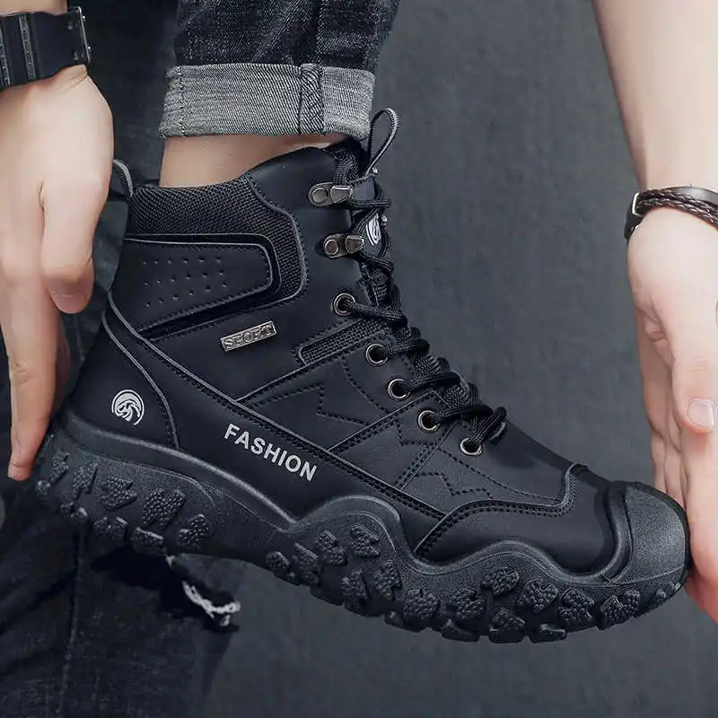 In The Forest Without Heel Mocasin Loafers Plus Size Men's Sneakers Shoes Boot Sports Runing Snaeaker Fashionable New Style