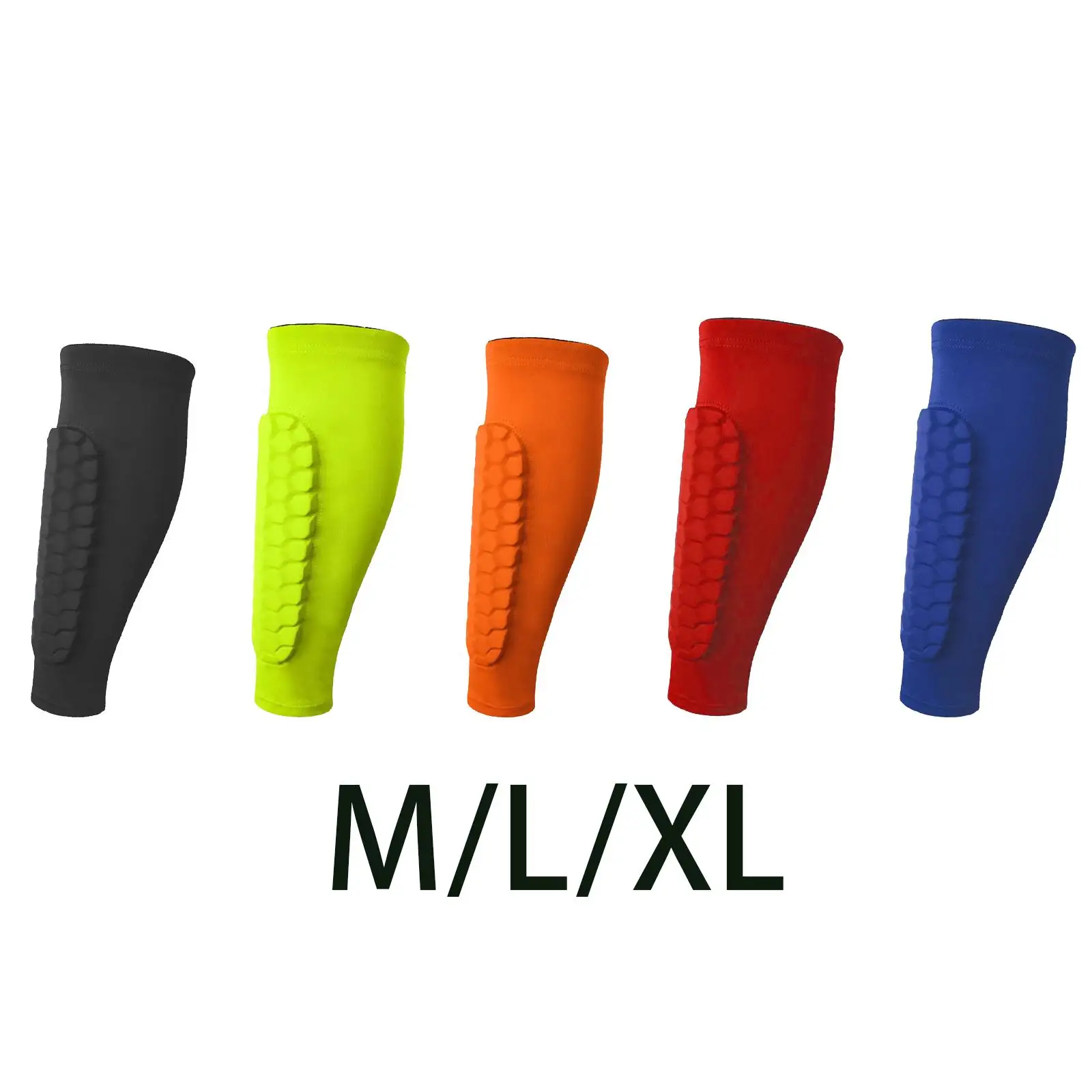 

Shin Guards for Soccer with Leg Sleeves And Calf Compression for Sports