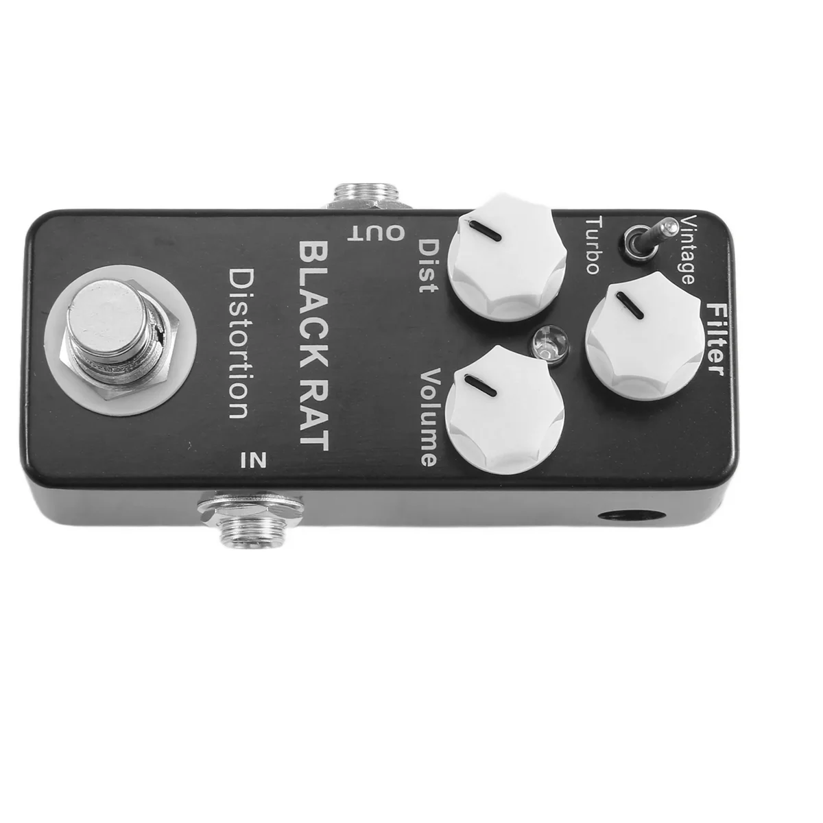 Mosky Black RAT Distortion Mini Guitar Effect Pedal HY