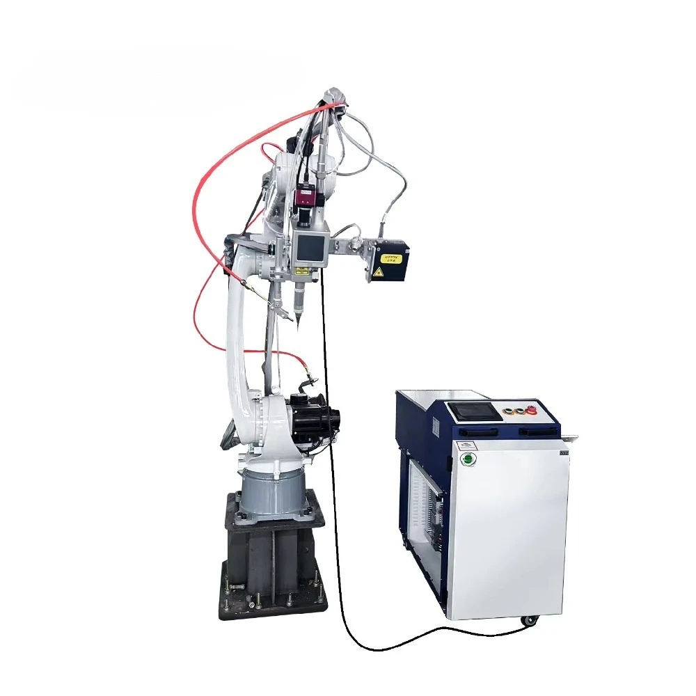 Industrial 6 Axis Robot Arm with Welding Function High Precision Automatic Robot for Metal Stainless Steel Aluminum