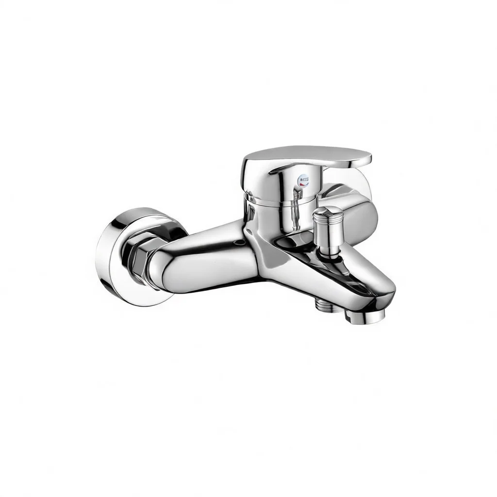 Functional Brass Shower Mixer Tap Triple Bath Faucet Dual Control Valve Hot Cold Water Bathroom Hardware Replacement Part