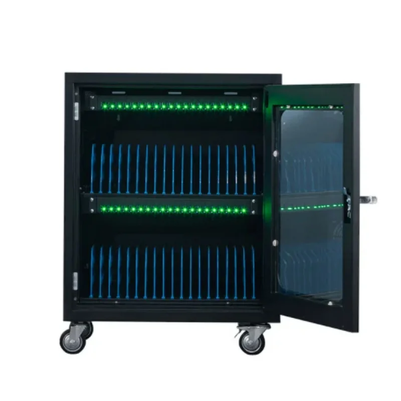 10-60 Slots Charging & Storage Cabinet for Tablets Phones School Classroom Laboratory Centralized Management Locker