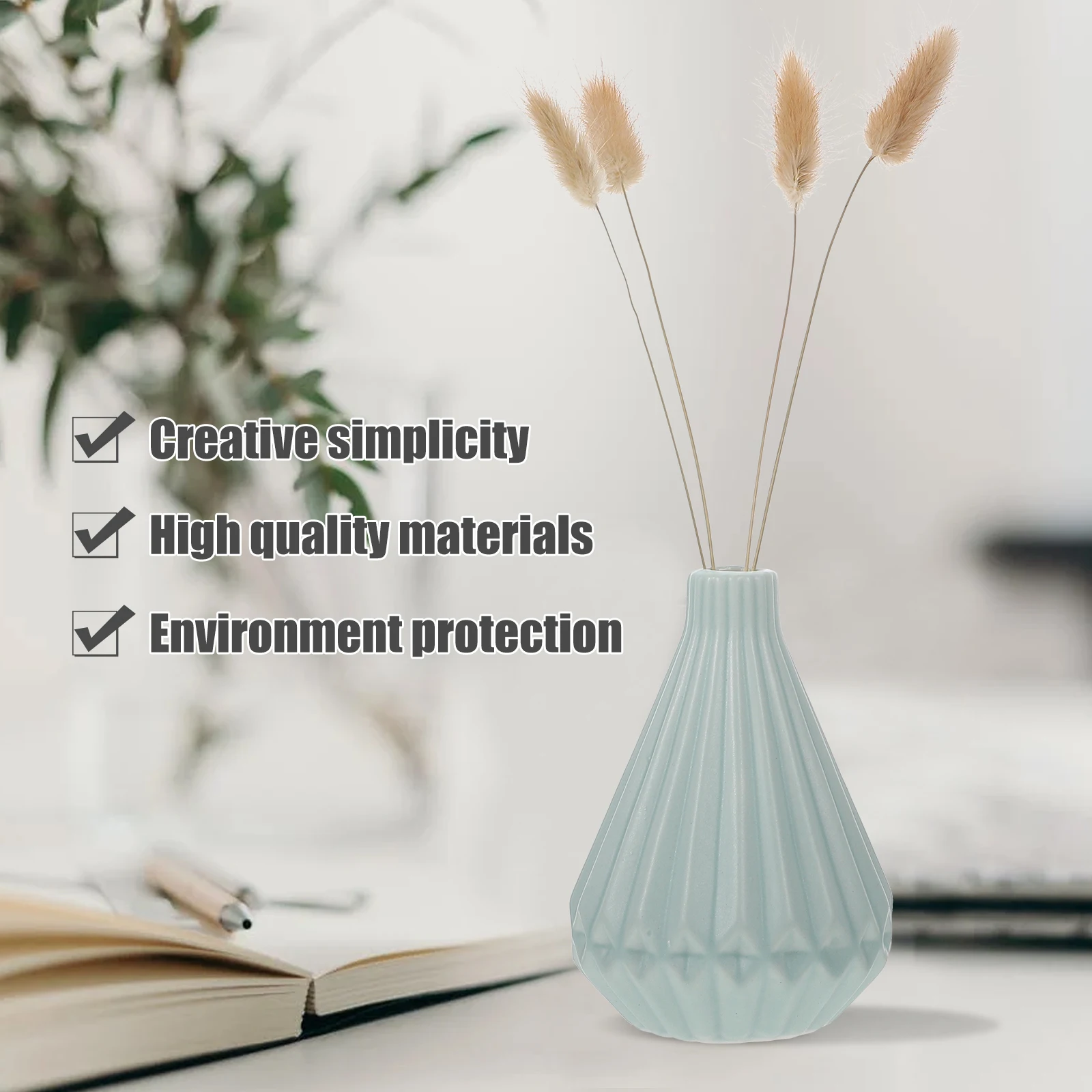 

Ceramic Flower Pot Beautiful Gorgeous Design for Indoor Plants Decorative Item for Living Room Household Ceramic Vase