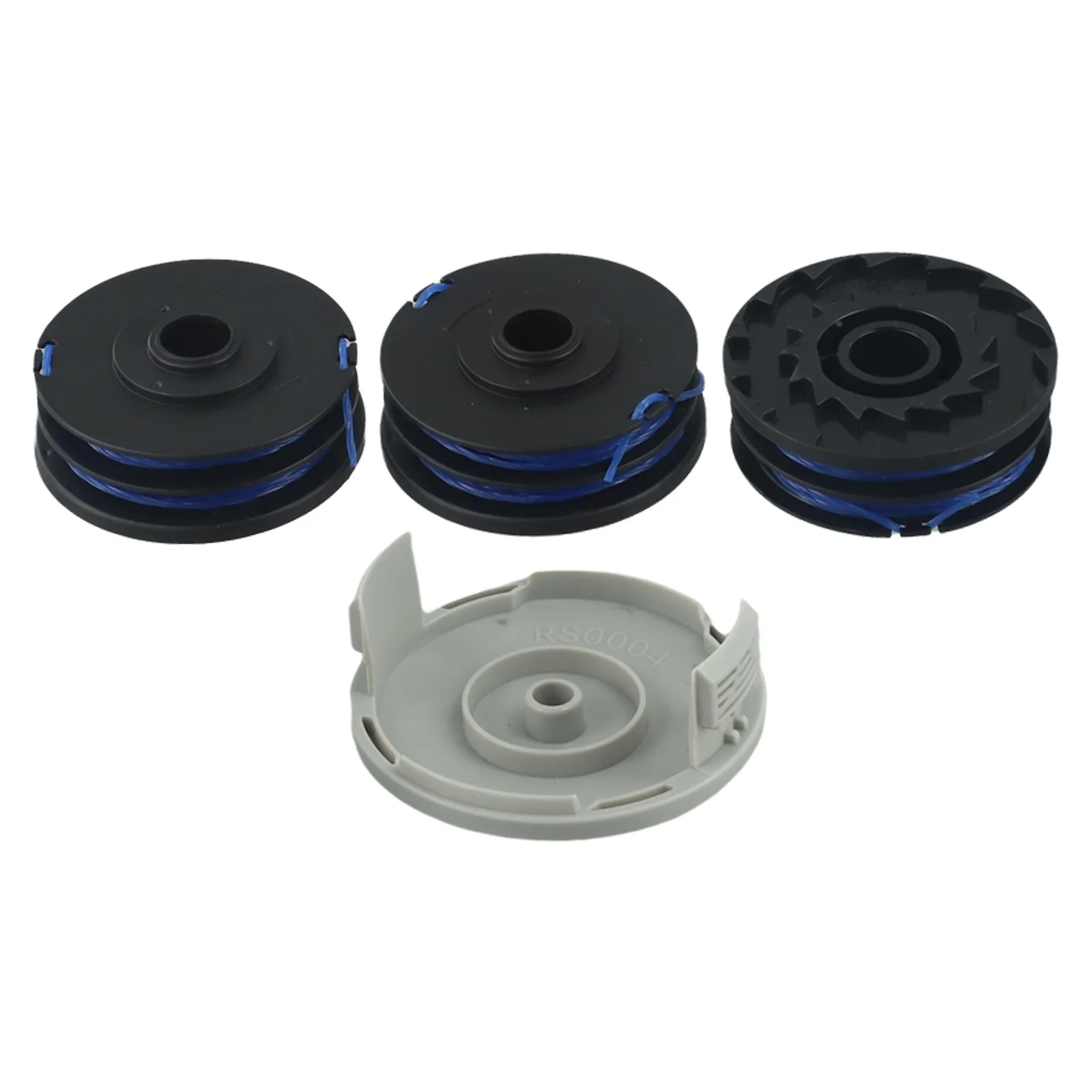 

String Trimmer Replacement Spool for RLT4027 RLT4125 RLT5027 RLT5127 8 Nylon Cord 1 5mm Diameter 6 Spools and 2 Covers