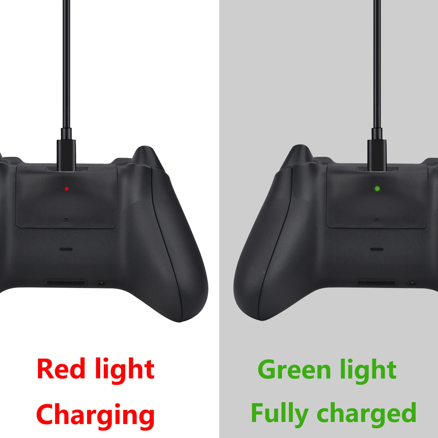 DuraPro Battery for Xbox One,1400mAh Ni-MH Battery for Xbox One S/Xbox One X/Xbox One Elite Controller with 2-in-1 USB Cable