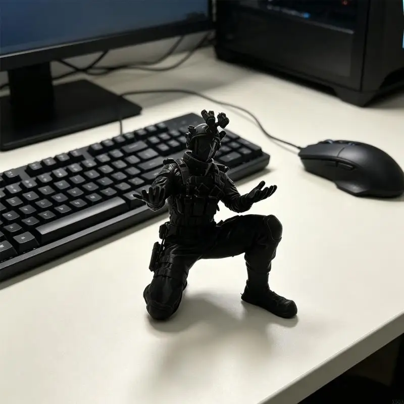 Miniature Pencil Cup Figurine Pen Display Stand 3D Printed Human Pen Stand