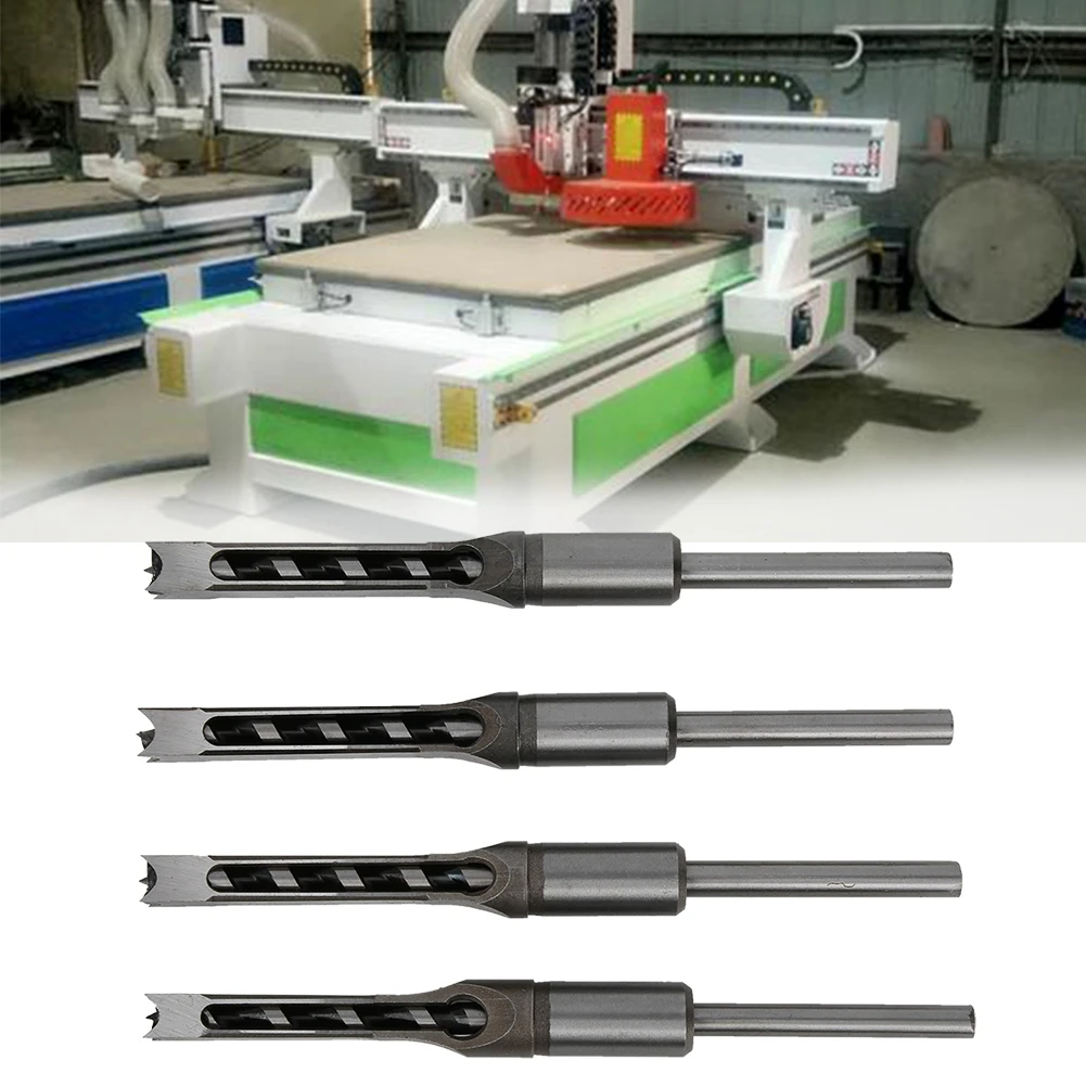 

11‑12.7mm Drill Bits Square Hole Drill Bits Wood Drilling Tools Set 11‑12.7mm Hole Drill Woodworking Drill Bits