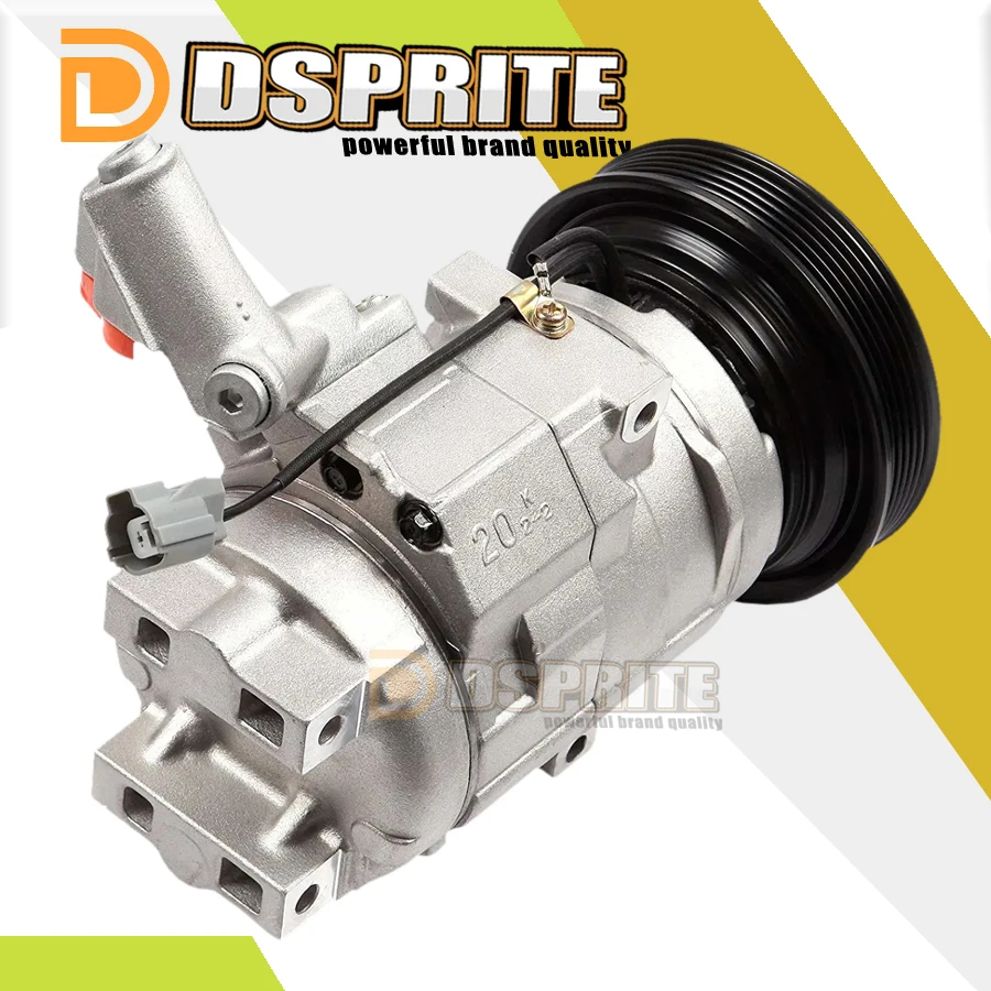 10S20C AC Compressor 38810P8FA01 38810-P8F-A01 38810RN0A01 for Honda Odyssey Pilot 3.5L Ridgeline 3.5L 2011 MDX 3.5L 2001 2002