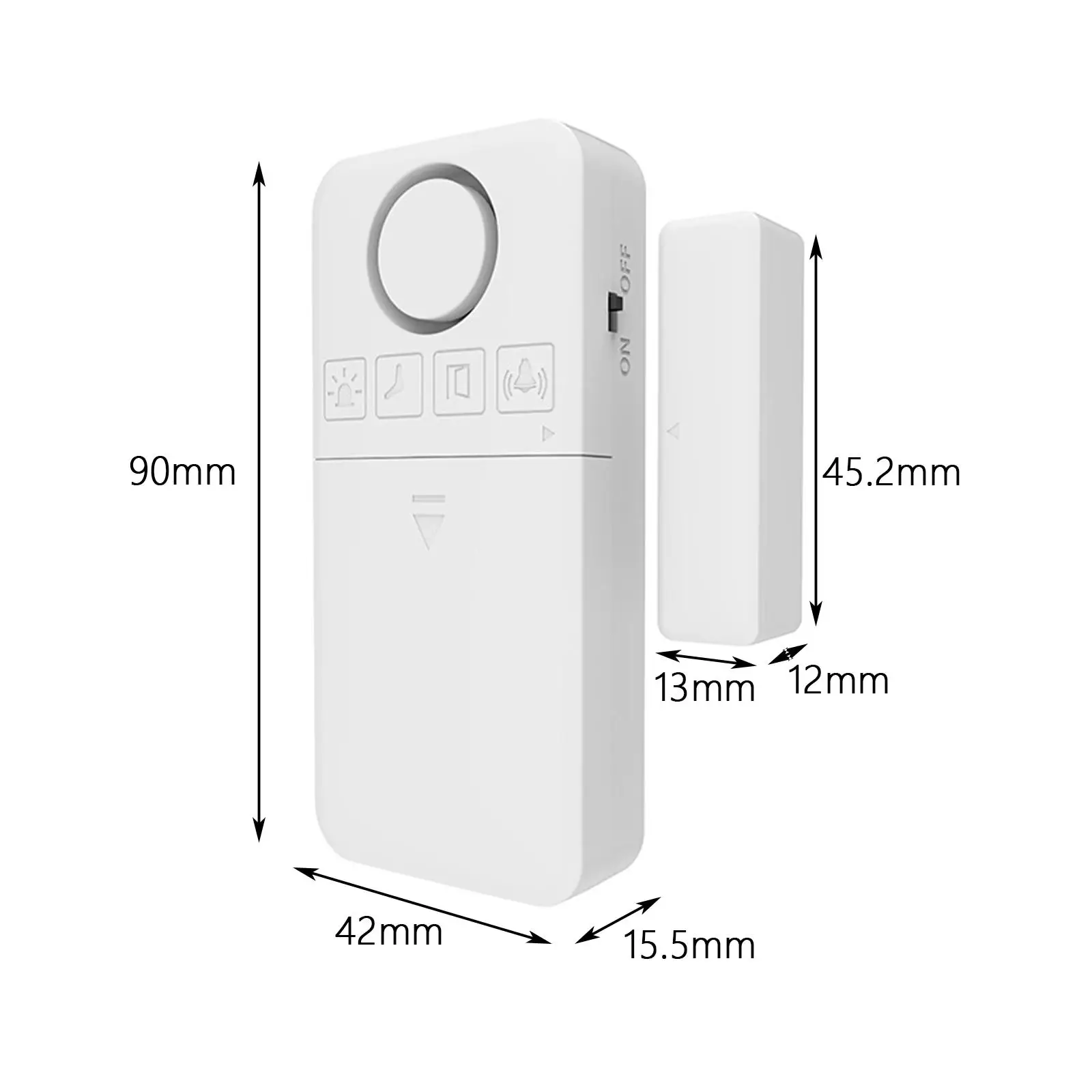 Deur En Raam Alarmen 130db Home Security Alarmsysteem Voor Thuiskantoor Slaapzaal