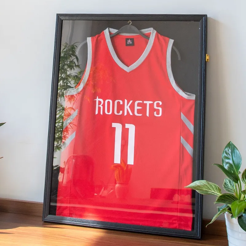 

Flip jersey frame Hollow 2.5CM photo frame Football basketball frame Commemorative exquisite jersey display fr