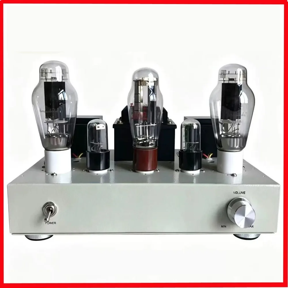 High-end 300B 2A3 Tube Amplifier 5U4G 6SN7 Point-to-Point Welding 2.0 Channel Single End Stereo Player
