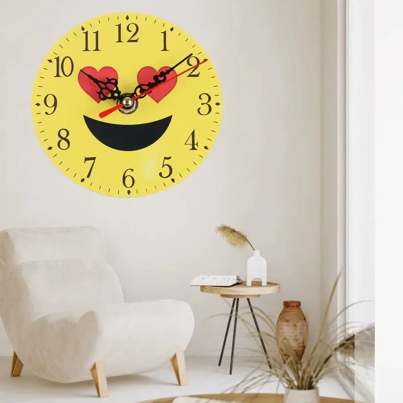 12 CM Mediterranean European Country Living room Clock silent non-ticking available for kitchen living room cafe