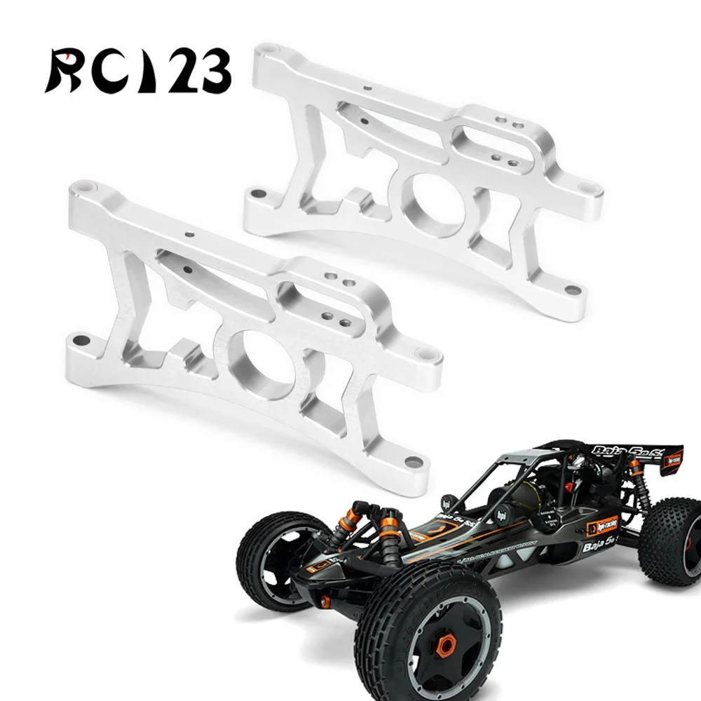 Lega di alluminio #85402 braccio di sospensione inferiore posteriore (L/R) per RC 1/5 HPI Baja 5B 5SC 5T 5R SS 1970 T1000 KM ROVAN accessori per auto