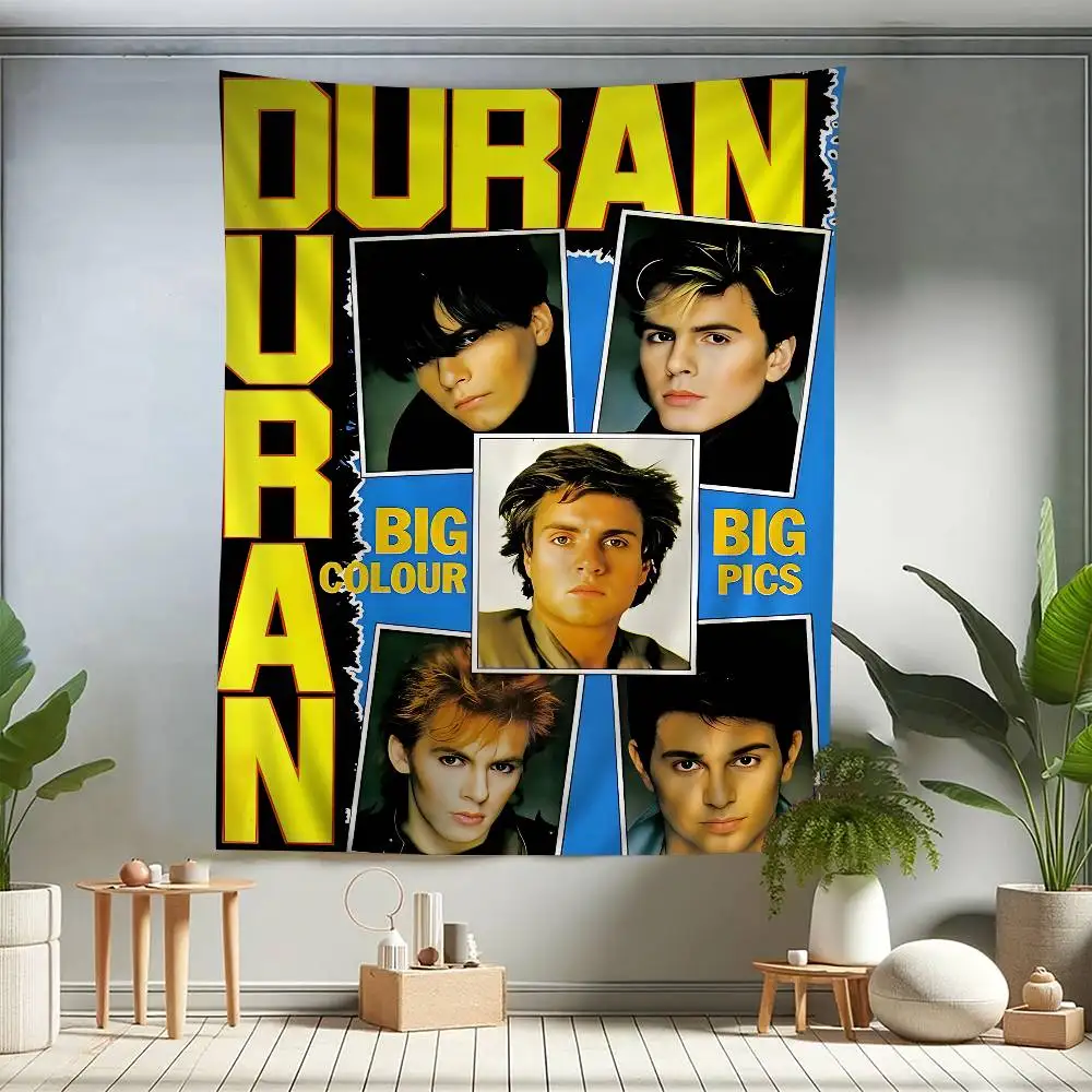 Classic British Band Duran Duran Hanging Bohemian Tapestry Bohemian Wall Tapestries Mandala Kawaii Room Decor