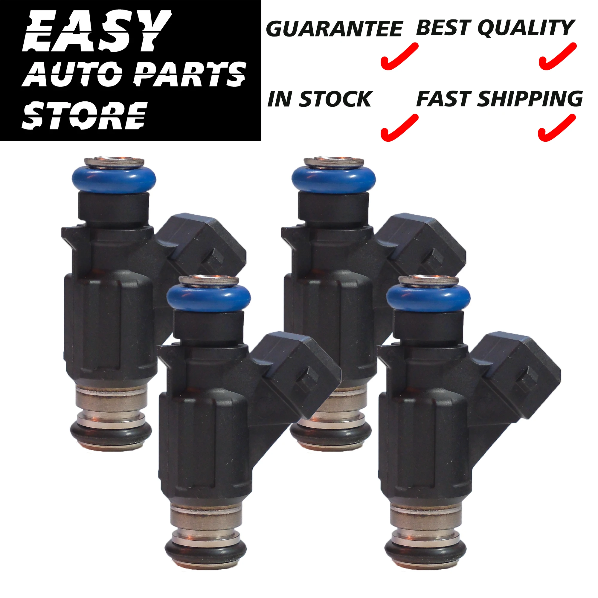 Fuel Injectors,25345994,For Mitsubishi For Great Wall HOV-ER CUV H3 H5 WINGLE 3WINGLE5 V240 V200 Engine.Set of 4,new