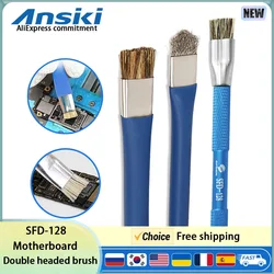 SFD128 Hard Brushing Brush for Mobile Motherboard Repair IC Pad Cleaning Brush Hard Brushing Brush Welding Oil Cleaning Brush