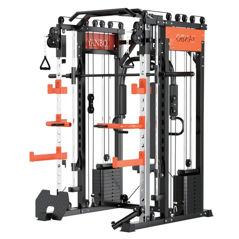 Wholesale multifunctional all-in-one machine, flying bird Smith comprehensive training equipment, gantry frame, home gym equipme