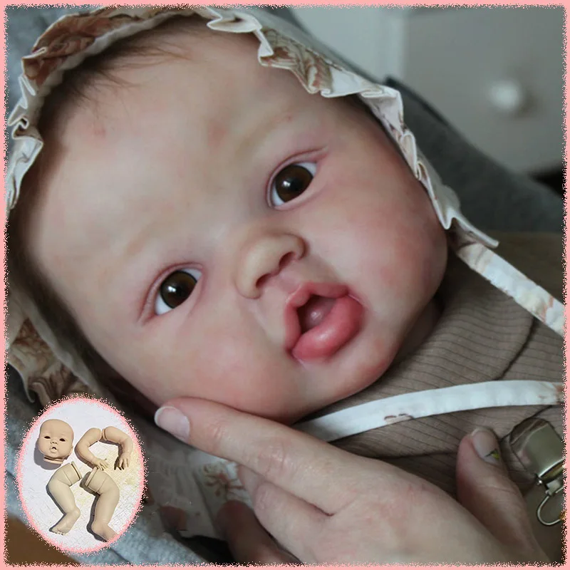 26inch-huge-size-harper-reborn-doll-kit-new-popular-unpainted-unassembled-fresh-color-with-cloth-body-diy-doll-parts-for-artists