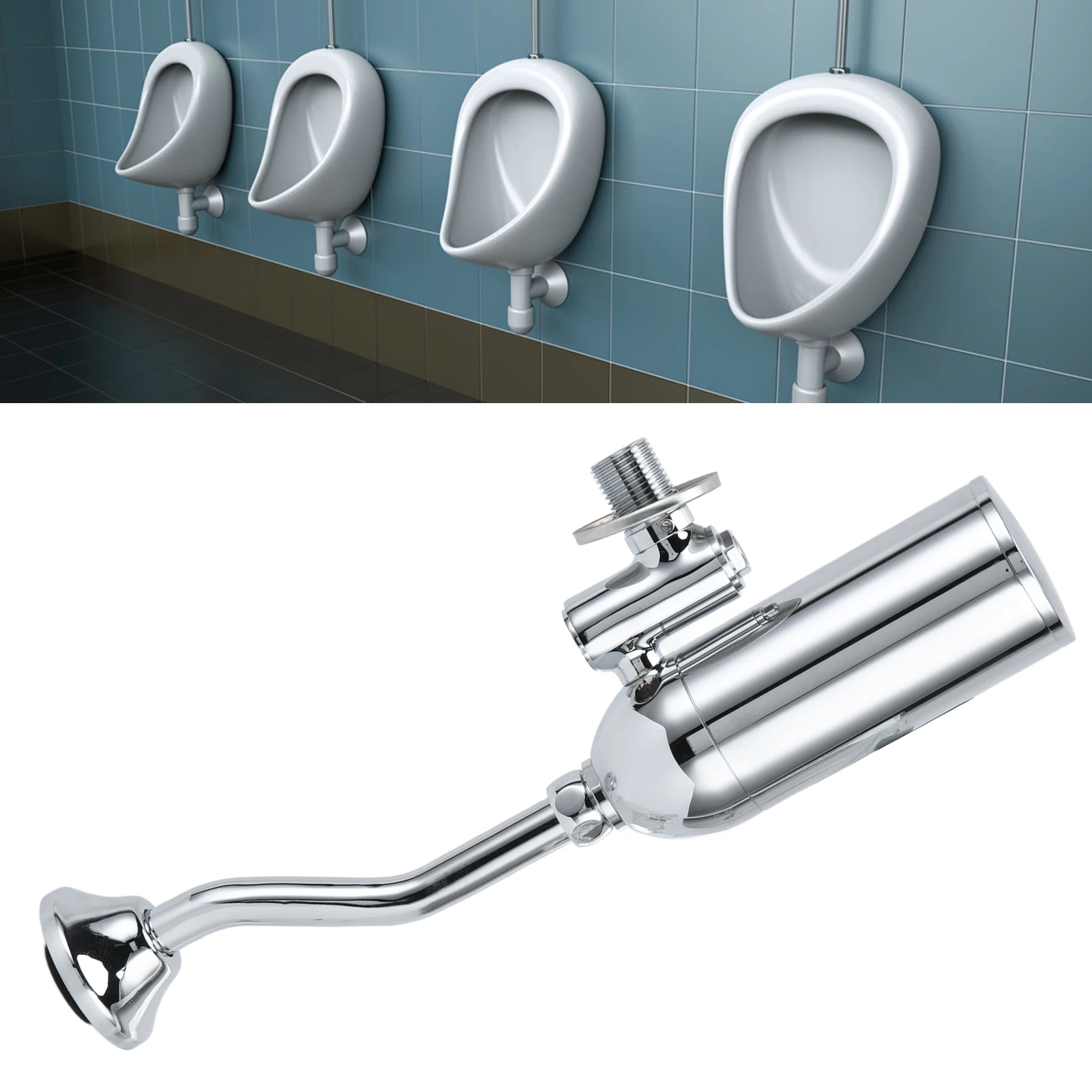 

Urinal Flush Valve Device Intelligent Infrared Urinal Flusher for Hotel Restaurant Shop Public Place