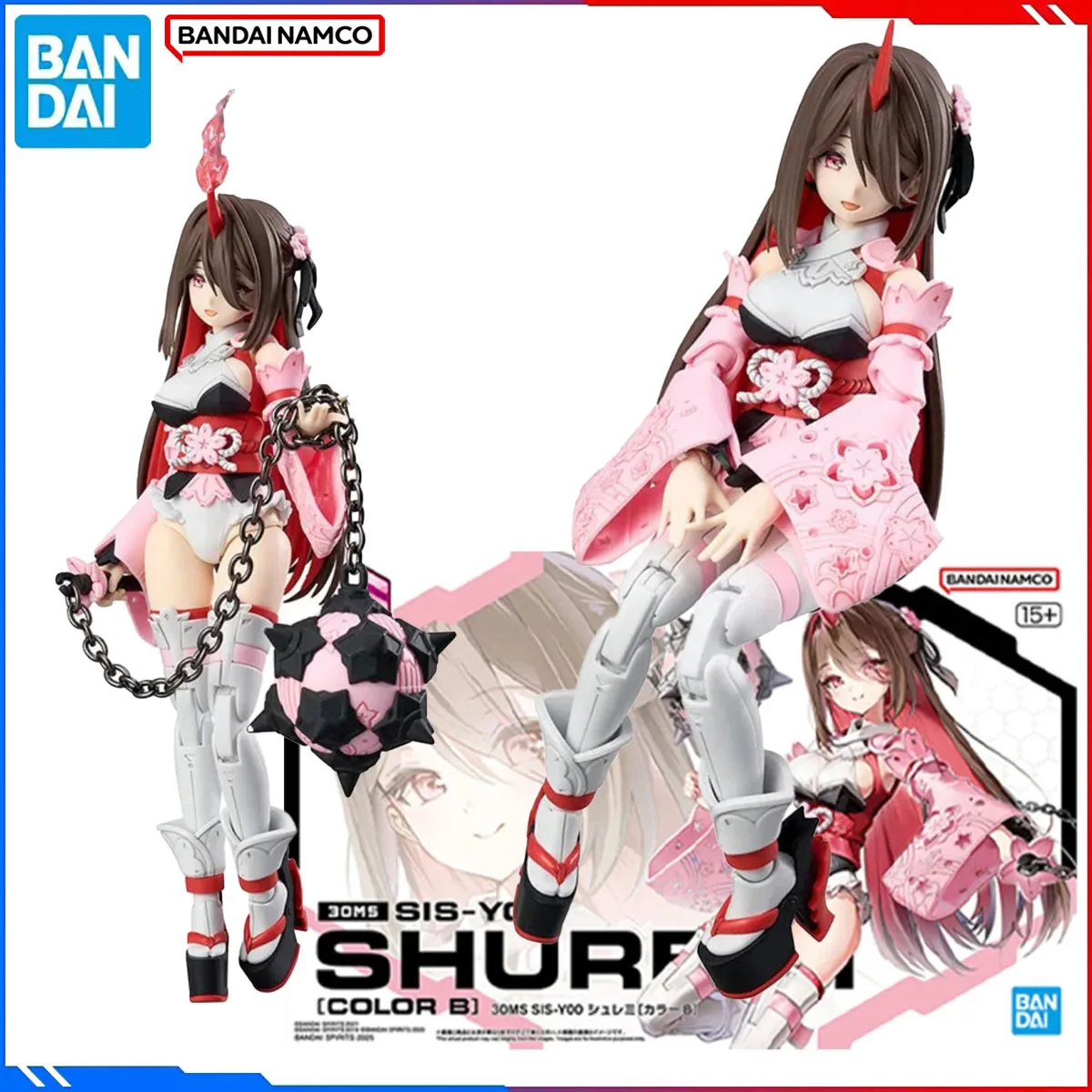 

Подлинная оригинальная фигурка Bandai 30MS, наборы моделей 30MS 1/12, аниме-фигурки SIS-Y00 Shuremi Color B, экшн-модель, рождественские игрушки, подарок