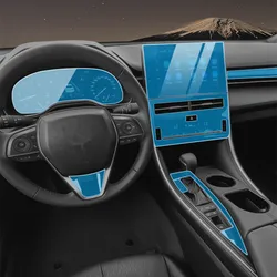 TPU protective Film for Toyota Avalon 2022 Car Interior Sticker Center Console Gear Navigation Dashboard Back Air Door Panel