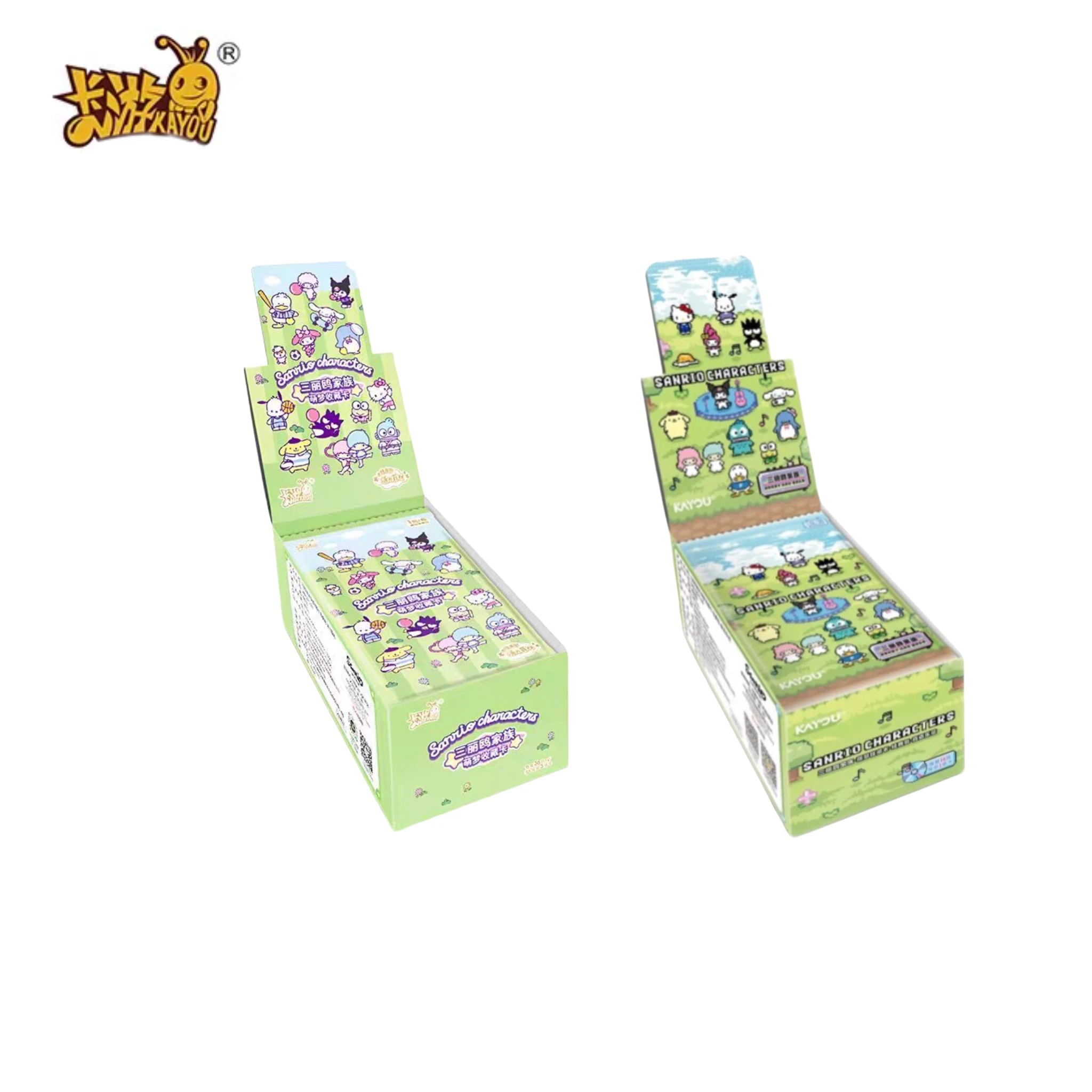 

Оригинальные коллекционные карточки KAYOU Sanrio: Классические аниме-персонажи, высококачественные, изысканные, коллекционные карточки, подарки на день рождения