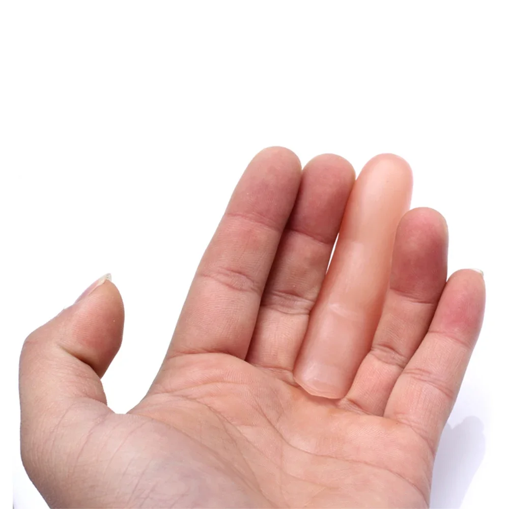 1pc Rubber Nep Vinger De Zesde Vinger Verschijnen En Verdwijnende Goocheltrucs Illusion Goochelaar Prop Juegos De Magia kinderen Speelgoed
