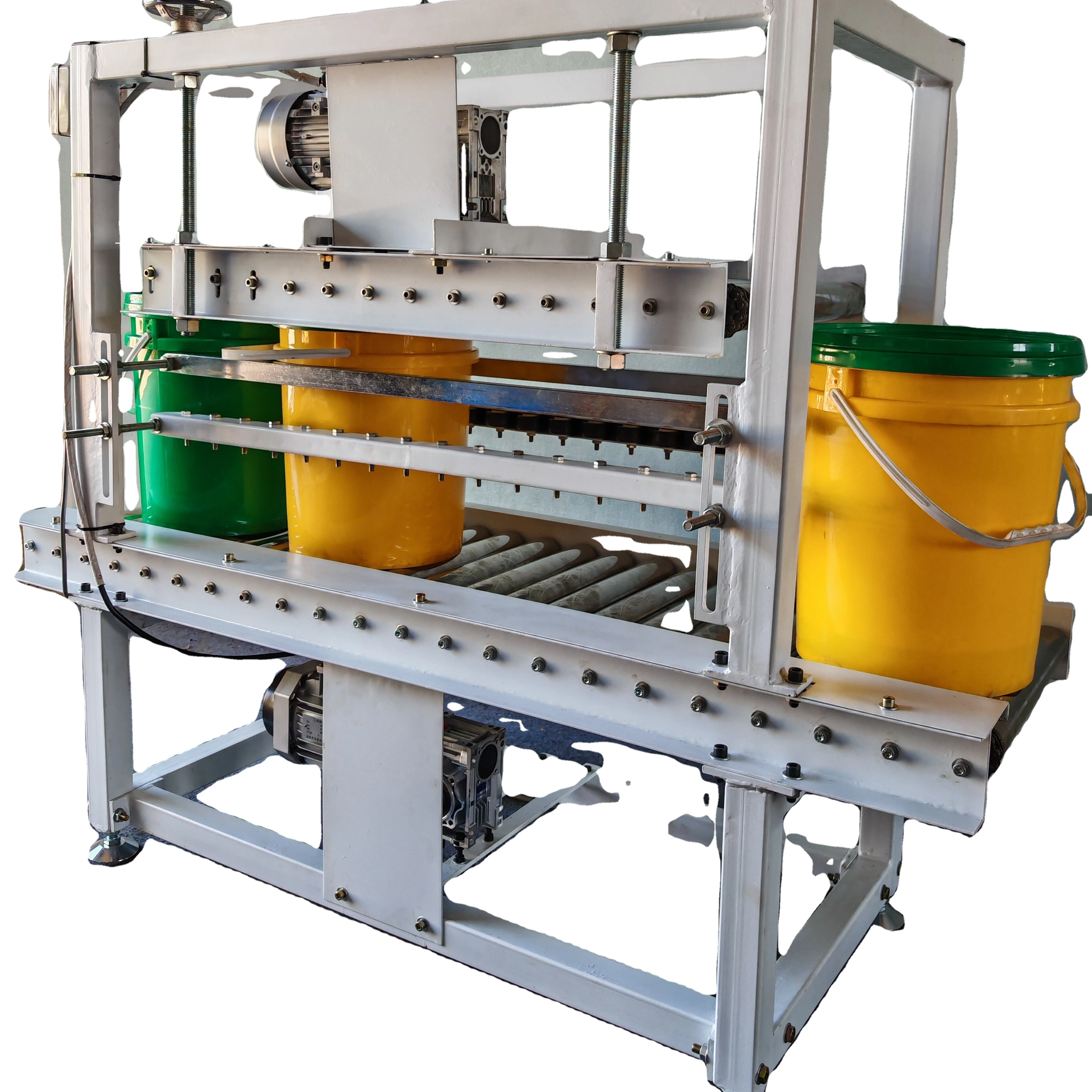 Automatic Pneumatic Big Plastic Bottle Capping Machine For 5L Bucket Bottle Capping Sealing Machine