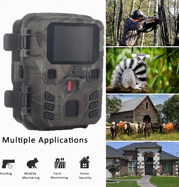 20MP 1080P Night Vision Waterproof Wireless Hunting Camera Trail Cameras MiNi301 Photo Trap for Wildlife 6
