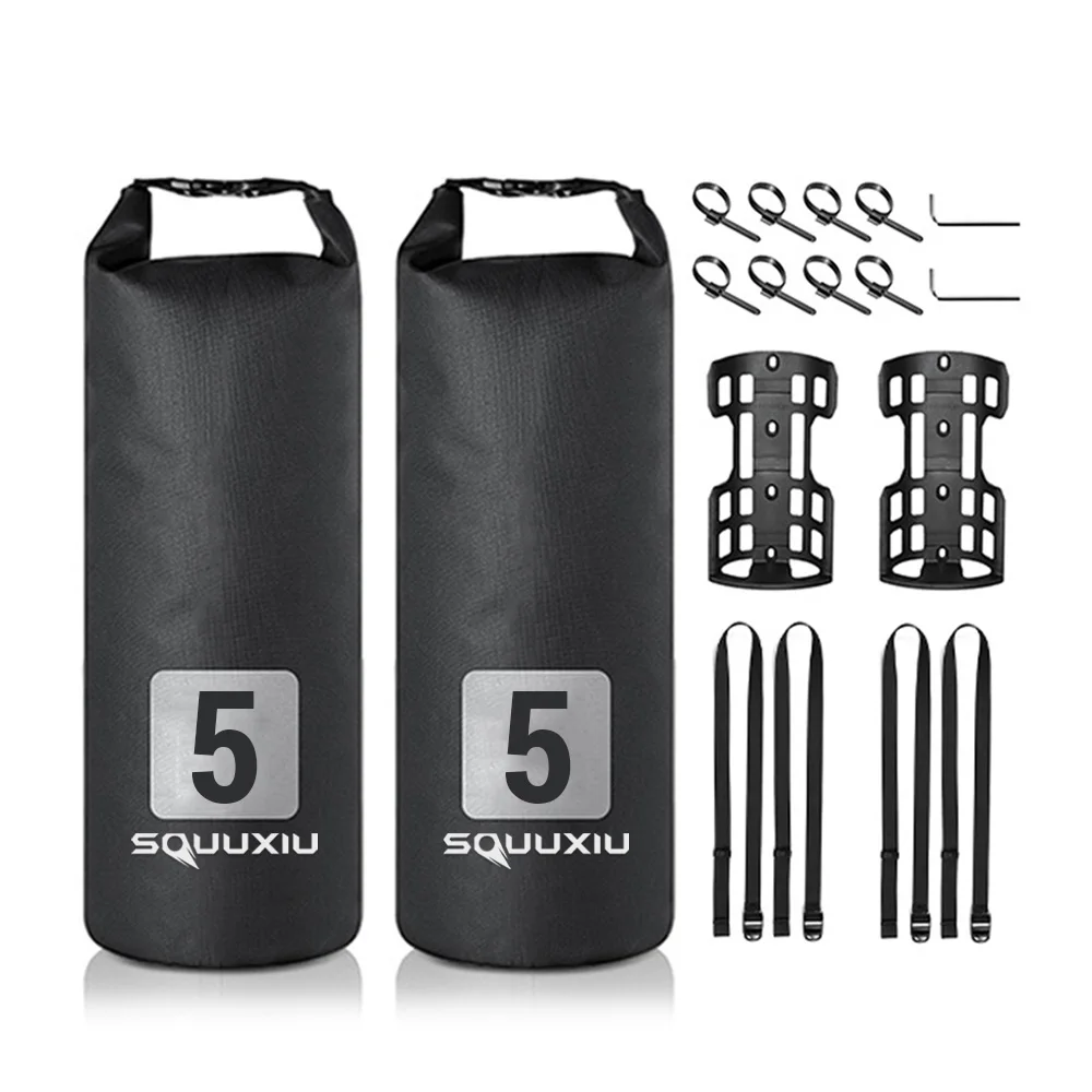 

7L Bike Fork Bag Waterproof Roll Top Dry Bag Fork Bag Cycle Pack Bike Pannier fork bag waterproof bike bag