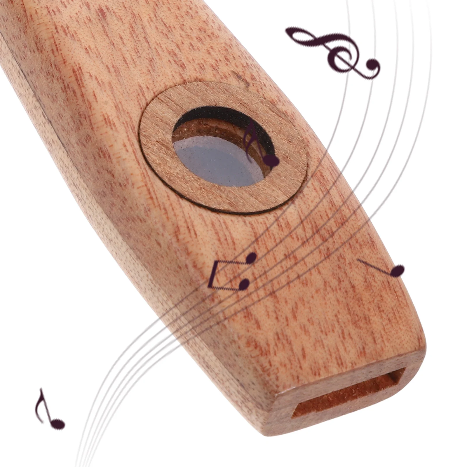 Kazoo for All Ages Mouth Flute Replace Musical Instrument Wood Harmonica Wooden