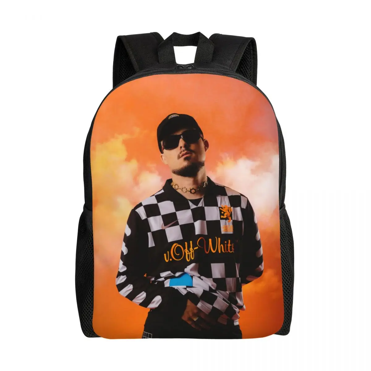 

Индивидуальный рюкзак в стиле испанского рэпера рок Dellafuente, женский и мужской повседневный рюкзак для колледжа, школьные сумки