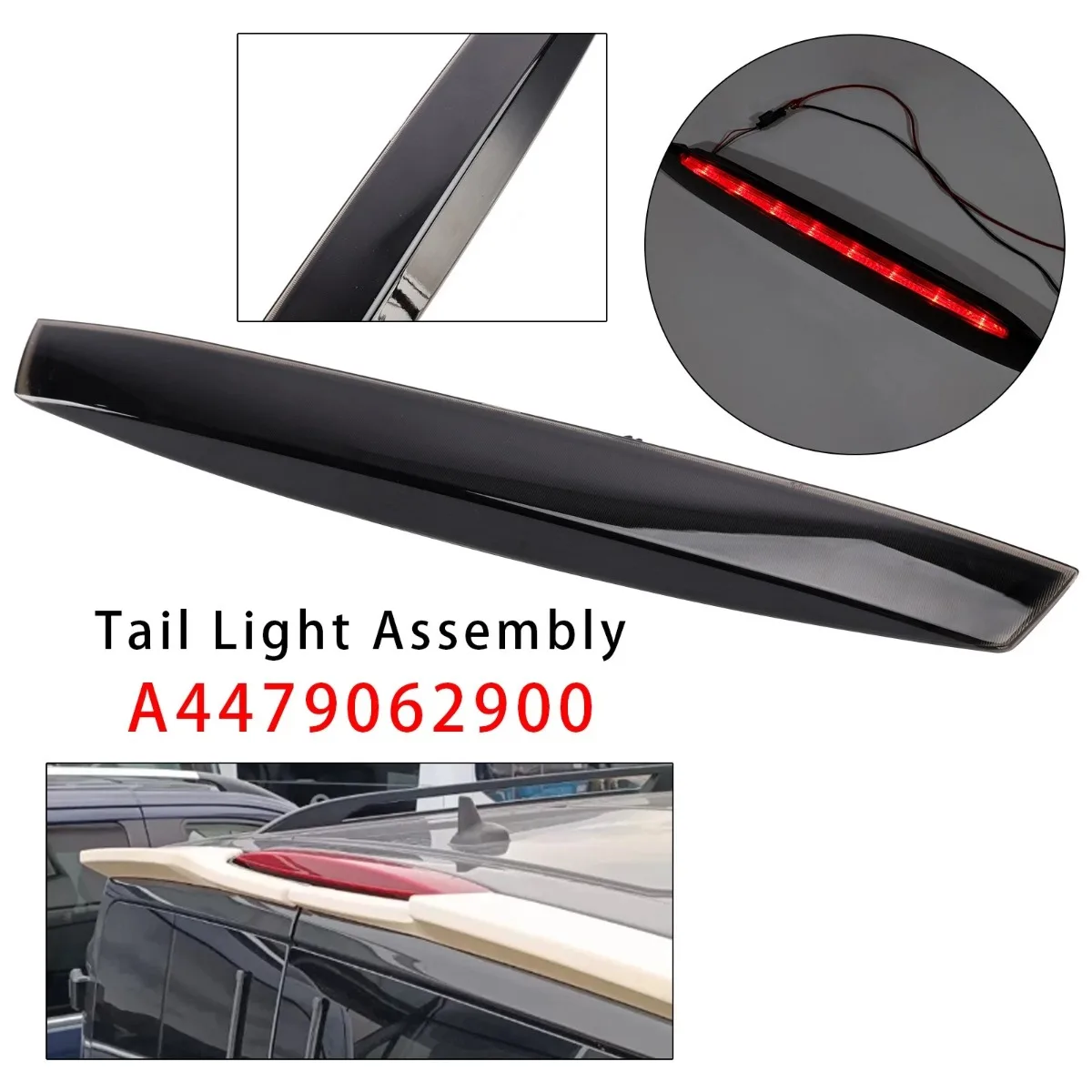 A4479062900 FOR MERCEDES VITO (W447) 14-20 Barn Door MODELS Car High Level Rear Third LED High Level Brake Stop Light Lamp