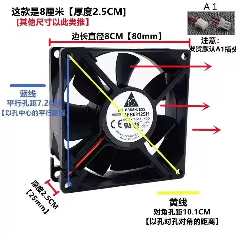 for DC 4cm 4010 4015 4020 4028 5V 12V 24V Maglev Silent Small Cooling Fan