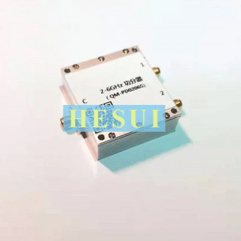 2-6GHz power divider RF power divider one division two broadband microstrip