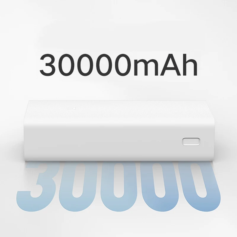 Imagem -03 - Xiaomi-banco de Potência para Iphone e Samsung 30000mah Pd18w Carregamento Rápido Usb tipo c mi Powerbank Portátil Bateria Externa