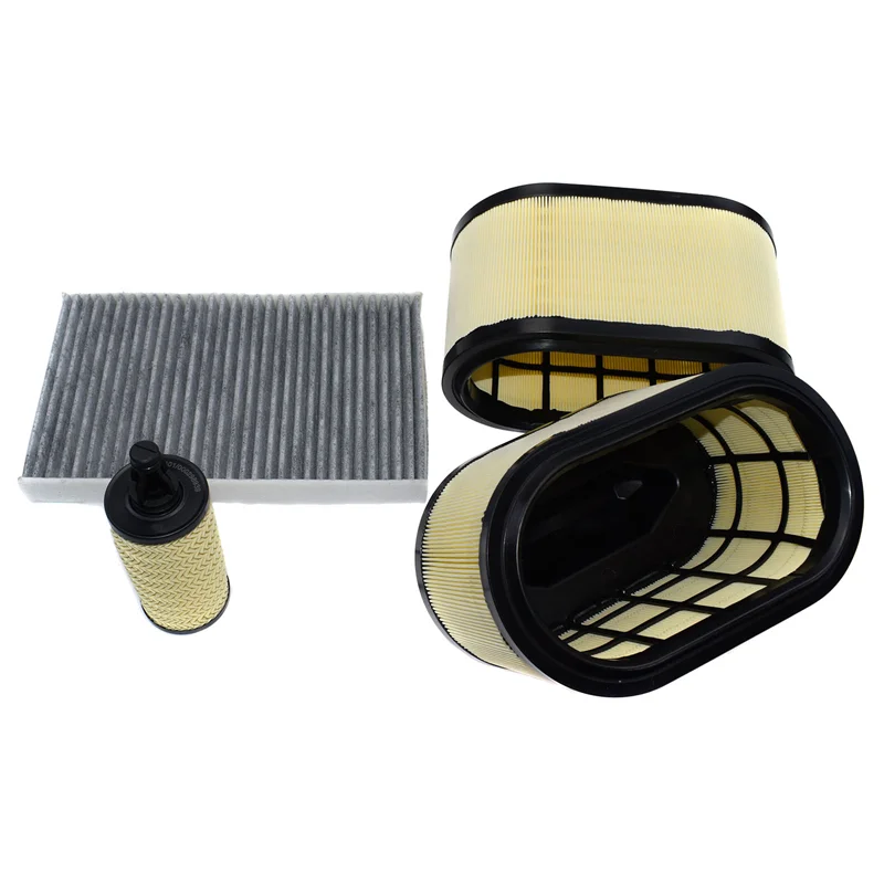 Cabin Oil Air Filter Cartridge Kit 670005021 670001545 000311401 for Maserati Ghibli Levante Quattroporte 3.0L 2014-2019