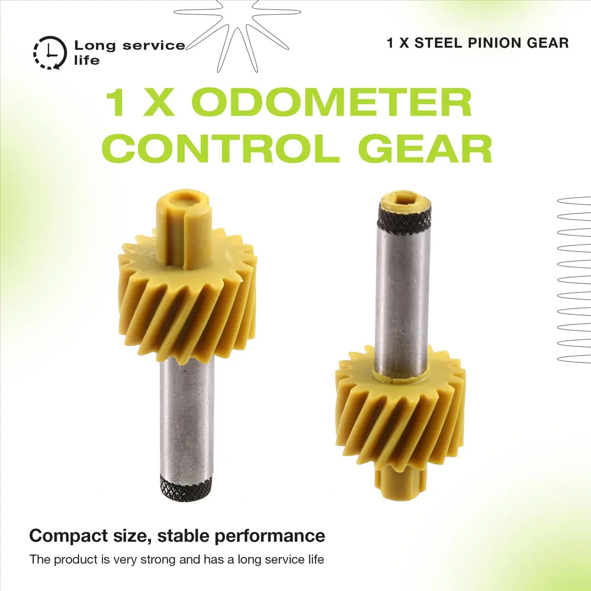 NCSMT Odometer Control Gear Transmission Speed Gear 18 Teeth Car Accessories Used 264917 for Citroen C2 ZX Peugeot 405 207