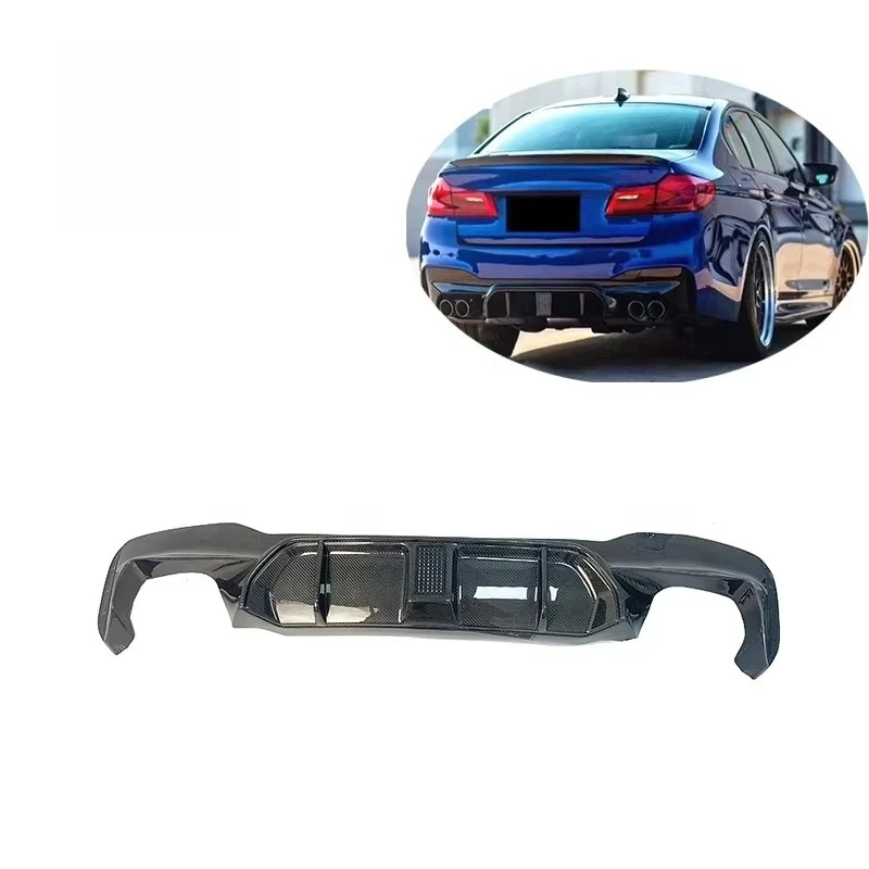 Factory Hot Selling Carbon Fiber Rear Bumper Lip Diffuser Spoiler  F90 M5
