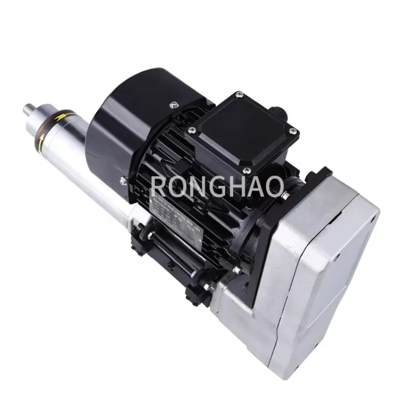 Automatic Pillar Drilling Machine China CNC New RONGHAO RHQ Model Motor Gear PLC Best Price Aluminum Drill