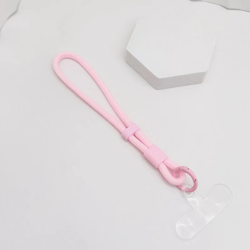 1PC for Mobile Phone Adjustable Short Lanyard Universal Colorful Patch Wrist Strap Hand Rope for Cell Phone Case Accessories