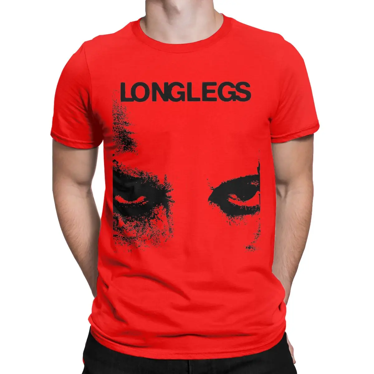 Funny 2024 LONGLEGS Scary Movie Film T-Shirts for Men Women Pure Cotton horror Tees Shirt Gift Idea Clothes