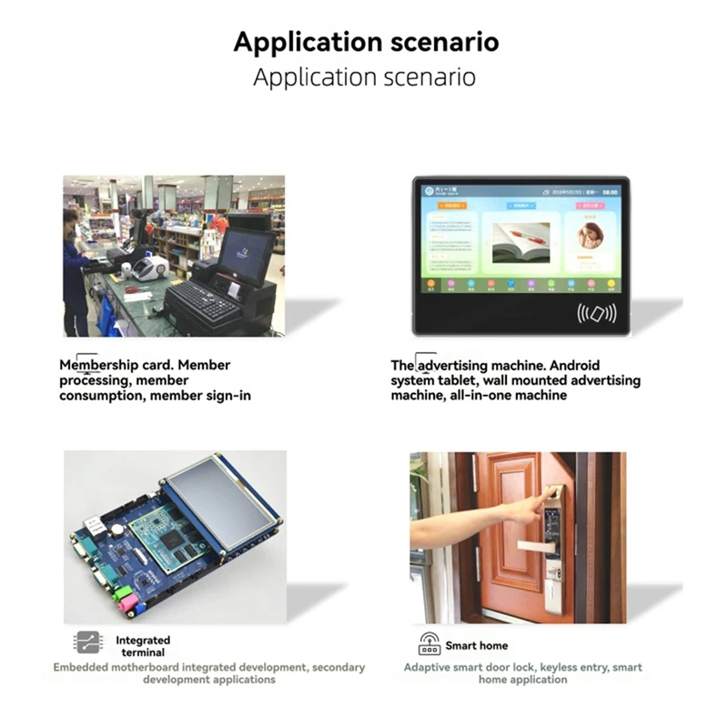 PHILE-USB RFID リーダーモジュール ID カード + IC カードリーダー 13.56Mhz 125Khz スマートカードリーダー RS232 サポートウィンドウ Linux システム