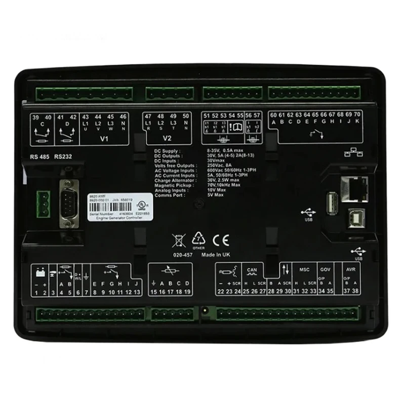 DSE8620 MKII Original Deep Sea Diesel Generator Controller Control Module Panel