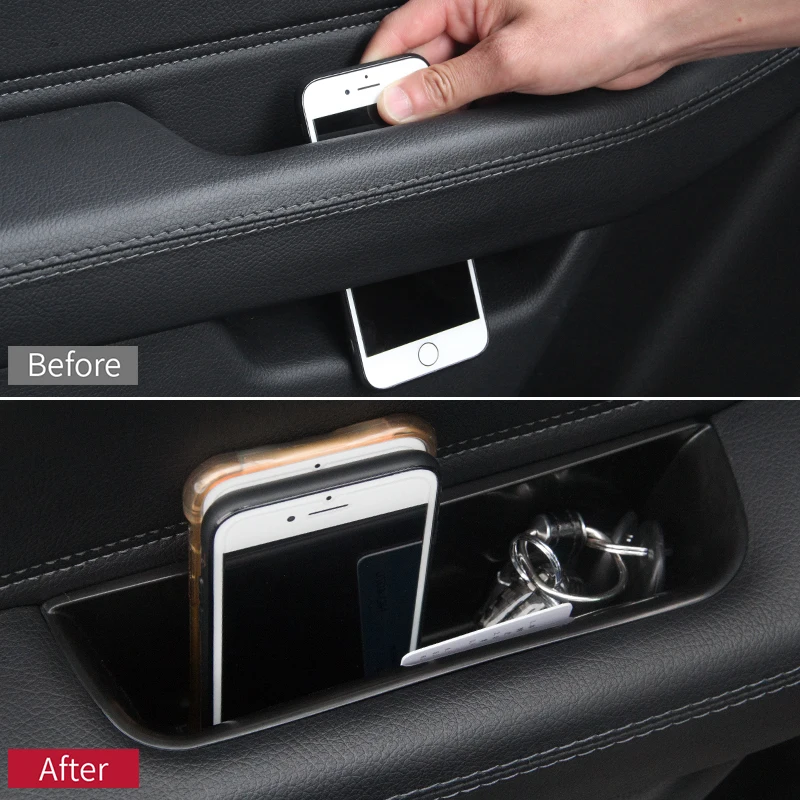 trim For Mercedes ML320 350 2012 GLE W166 coupe c292 350d  GL450 x166 GLS amg door Armrest Storage Box Container Tray Organizer