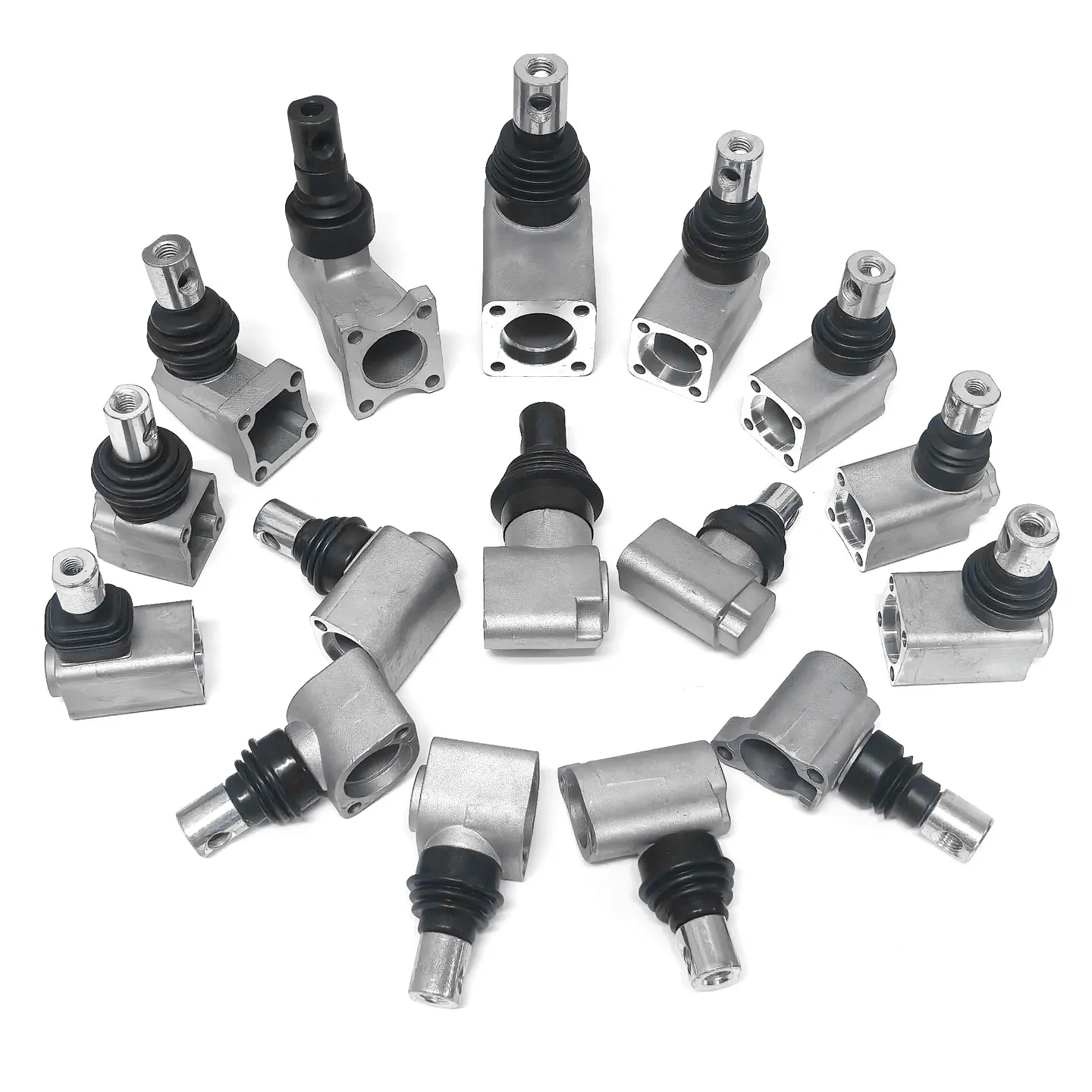 For Hydraulic Multi-way Valve Bracket Fork Ball Head Dust Cover Modification Maintenance Spare Parts