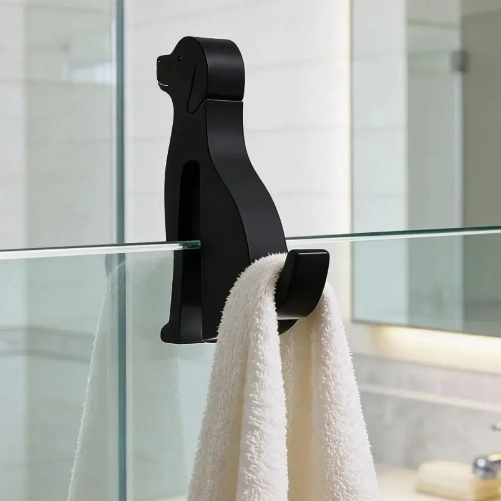 

8pcs/bag 8mm Hole Punch-Free Door Hook Strong Self-Adhesive Sturdy Material Self Adhesive Hook Waterproof Performance