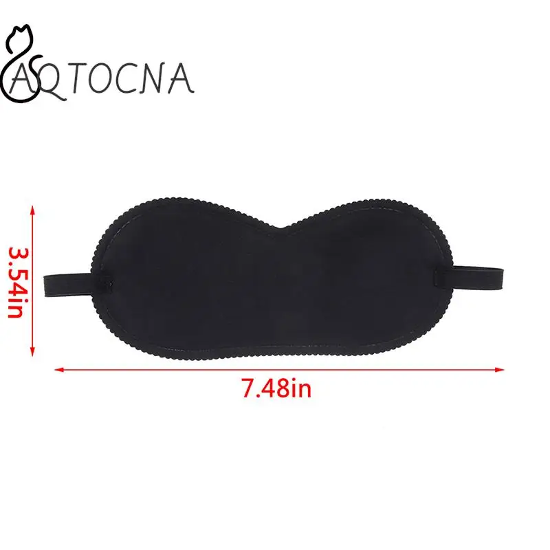 

Eye Masks Shade Patch Women Men Blindfold Travel Sleepmasker Soft Portable Eye Mask Black Fast Sleeping Eyeshade Cover