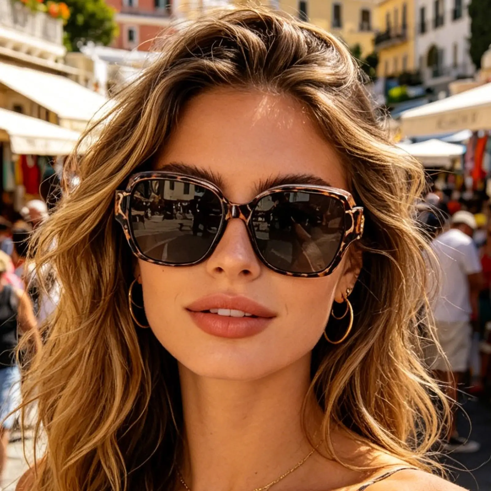Anti Glare Polarized Ladies Sunglasses UV400 Shield Design Suitable For Summer Beach Golf Driving Fishing And Long Time Outdoor