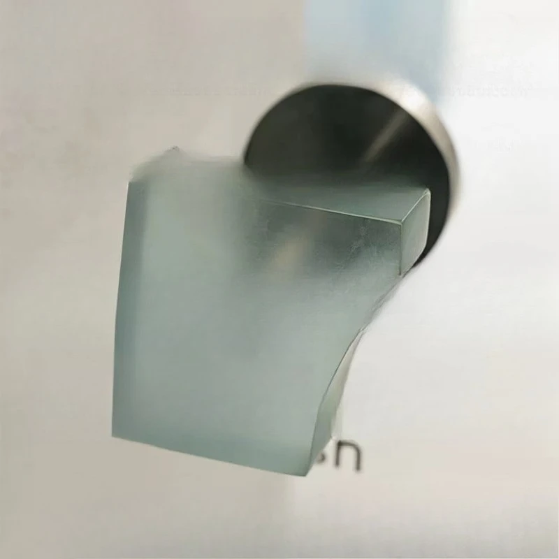 Crystal large handle special-shaped transparent single-hole sliding door handle, shop glass door handrail